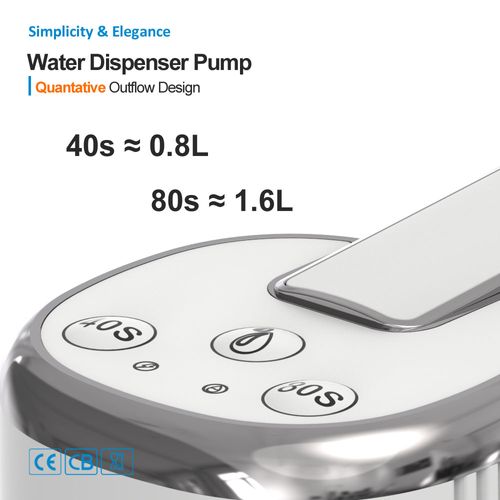 Portable Mini Automatic Water Pump Foldable Bucket Electric Water Dispenser USB