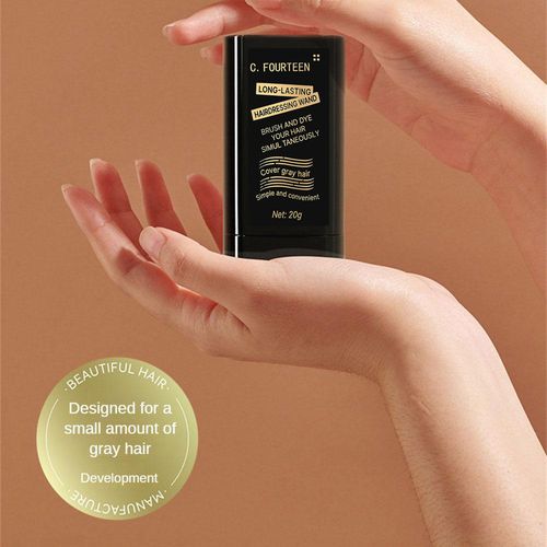 50% OFF Natural Strong Covering Organic Long Lasting Temporary Unisex Black Hair Color Dye Stick