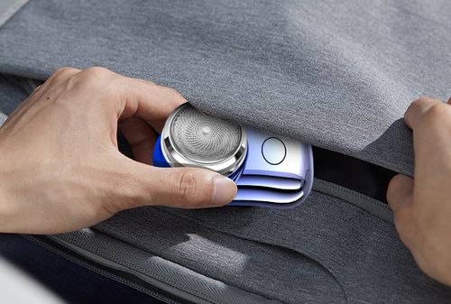 New Mini Portable Pocket Shaver Waterproof Wet and Dry Electric Razor Rechargeable Shaving Machine Travel Portable Shaver