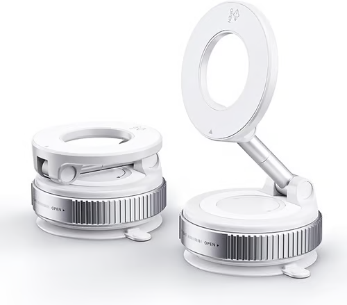 Newest 360° Adjustable Vacuum Magnetic Suction Cup Phone Holder Mount