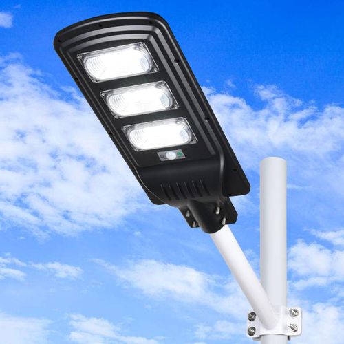 LED Integrated Solar Street Light Human Body Radar Sensor New IP66  65 ABS Body Reflective Cup for Rural Outdoor Road Application