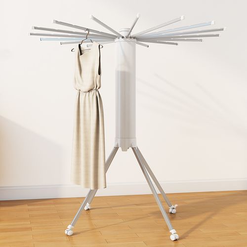 Floor Standing High Quality Fashion Space Saving Free Installed Tripod Octopus Rotating Folding Drying Clothes Racks