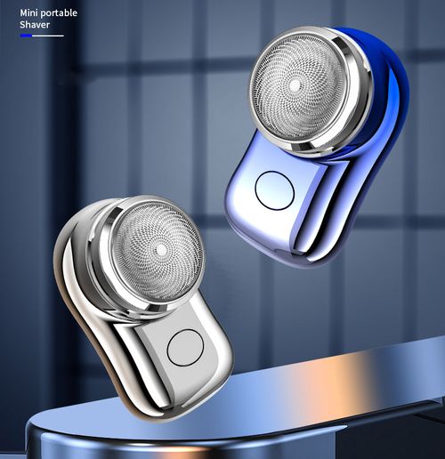 New Mini Portable Pocket Shaver Waterproof Wet and Dry Electric Razor Rechargeable Shaving Machine Travel Portable Shaver