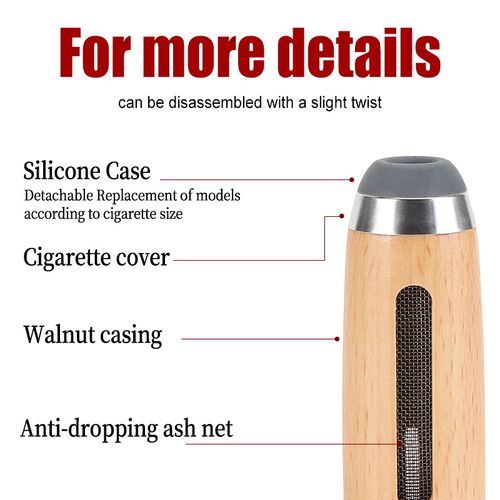 Portable ashtray for both car and home use.