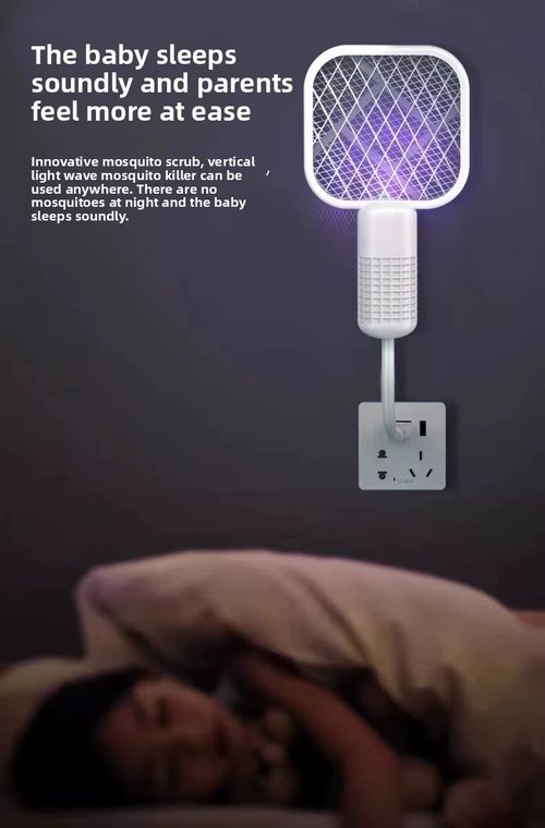 50% OFF 🔥Hot Sale Mini Outdoor Electric Purple LED Bug Zapper Mosquito Swatter Effective for Flies