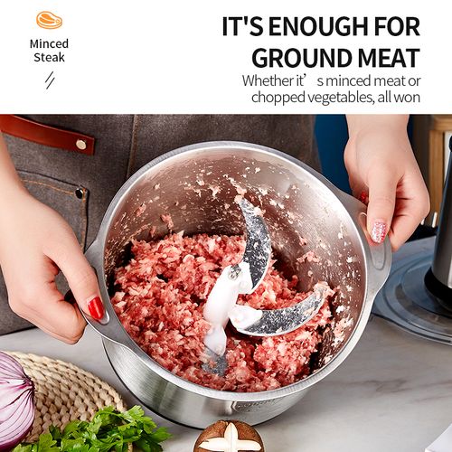 Multifunctional Electric Mixer Meat Grinder Stainless Steel