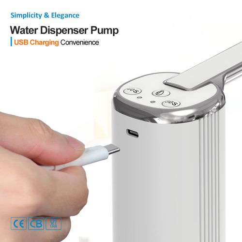 Portable Mini Automatic Water Pump Foldable Bucket Electric Water Dispenser USB