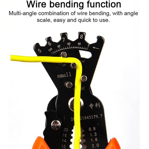 5-in-1 Wire Cutter Stripping Tool Wire Stripper Plier Cutter Crimping Tools Specialized Electrician Pliers