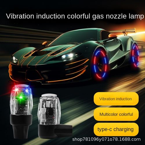 🔥Hot Wheels Plastic Breathing Flash Lamp Tire Valve for Cars Bicycles Motorcycles Top Accessory