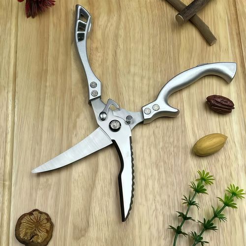 Multifunctional Stainless Steel Kitchen Scissors Strong Chicken Bone Killer Scissoring Fish Food Celebrous Home Use Product