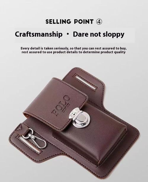 🔥🔥New hanging waist, mobile phone fanny pack, cigarette case, hanging key, wearing belt, mobile phone holster😍😍😍😍