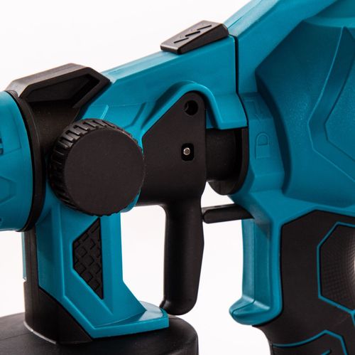 Cordless Electric Spray Gun 3Nozzle Flow Control Airbrush High Power Paint Sprayer Airbrush For Makita