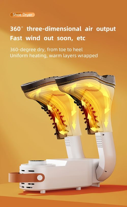 🌟With this innovative technology, your shoes can be dried within minutes.💎 👋Say goodbye to the stinky odor of your feet.💢 🌟You no longer need to spend money to disinfect and clean your shoes at the store!🌟  ✅This retractable ultraviolet sterilization and drying shoe device ensures the best heat circulation effect, keeping your shoes dry and fresh!