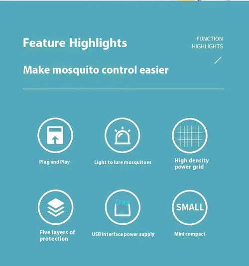 USB mosquito repellent lamp