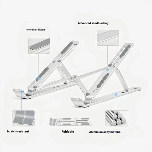 N3 Laptop Bracket Desktop Vertical Thermal Display Bracket Folding Lifting Aluminum Alloy Bracket