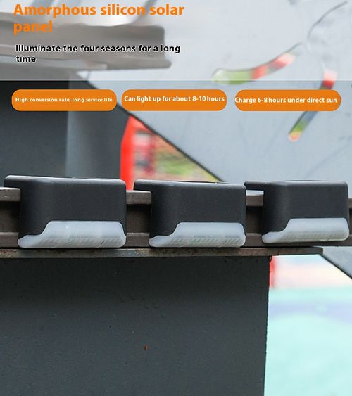 Solar step light Outdoor fence light Fence light Waterproof stair light Garden railing light Solar step light