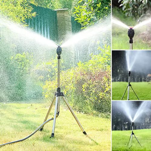 360° automatic rotating spray🌈Height mode is adjustable🌈The spray range can reach 30 meters✅Easy, fast and simple to install! ✅Crops ✅Garden ✅Park lawn ✅Dust removal and humidification ✅Not only water saving, but also more comprehensive irrigation!