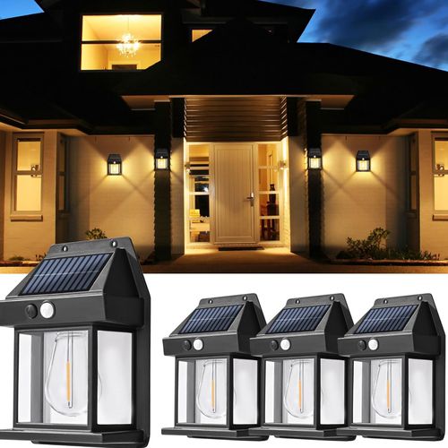 Solar-powered lanterns, simulated jellyfish fireworks lights, LED outdoor courtyard decorative lawn lights, garden ground - inserted landscape lights
