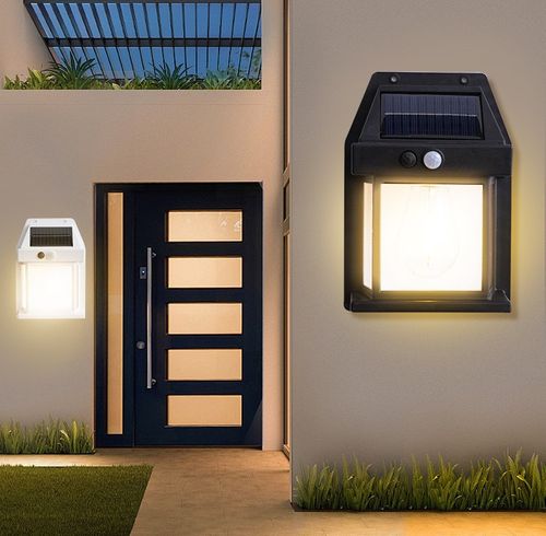 Solar-powered lamp