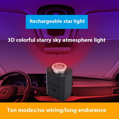 Car Star Light Gypsy USB Car Laser Light Atmosphere Light Indoor Outdoor Projection Light Car Atmosphere
