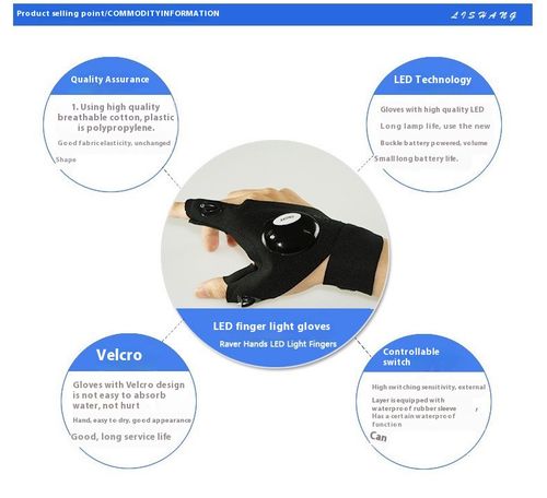 🧤🧤Multifunctional  Light Hand Work LED Gloves🧤🧤