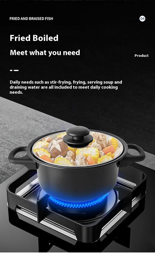 Kitchen all-round king! 13-piece set of non-stick pan set, fried and stewed in one pot, worry-free, labor-saving and non-sticky, healthy and less oil fumes, professional-grade configuration is the first choice for home use! Limited-time discount, upgrade cooking now!