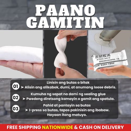 Problema ang mga leak sa inyong bahay❓🤔 WALL SEALANT MUD na ang sagot dyan 👌💯 Ang ultimate proteksyon sa mga tagas sa bahay