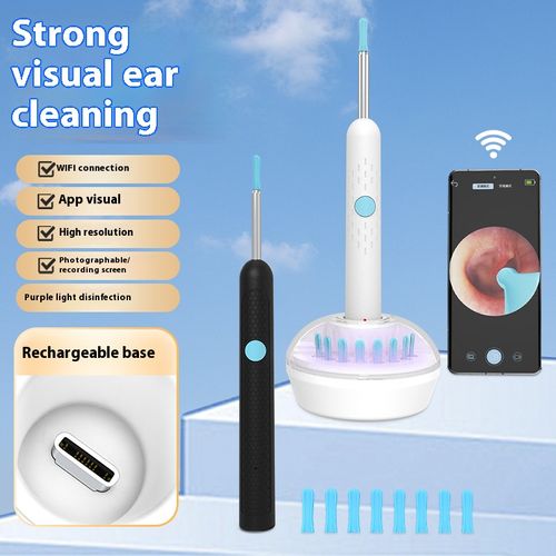 Visible ear cleaning tool