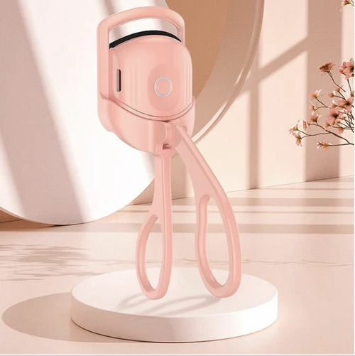 Portable small-sized electric heating eyelash curler, rechargeable and integrated with curling and curling-up functions, a magical tool