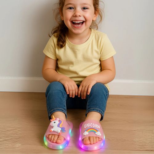 LED children's slippers