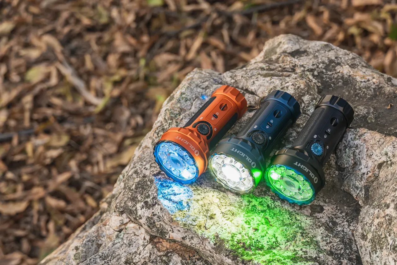 OLIGHT MARAUDER 2 High Power Flashlight Floodlight Outdoor Search Cave Strong Light 14000lm Flashlight