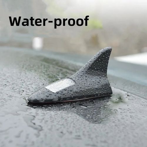 2025 Carbon Fiber Car Antenna with Solar LED, Signal Booster & Safety Tail Light