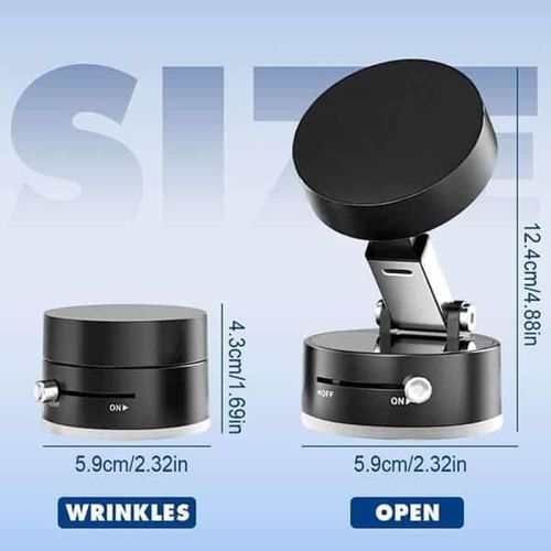 🔥🔥Vacuum Magnetic Suction Cup Folding Swivel Stand Double-sided Suction Cup For Universal Vacuum Swivel Stand Mobile Phone Holder🔥🔥🔥