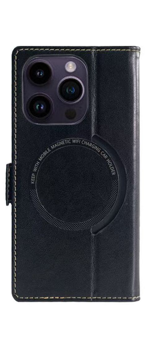 It is suitable for iPhone16promax card mobile phone case and Apple 16plus wallet case protection case