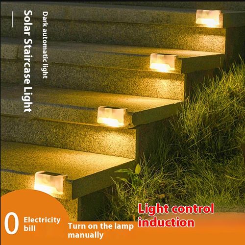 Solar step light Outdoor fence light Fence light Waterproof stair light Garden railing light Solar step light
