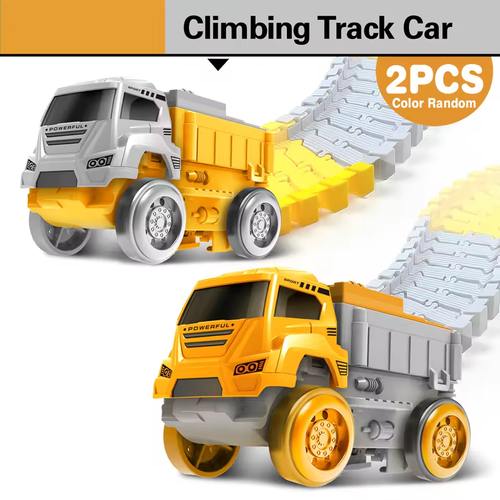 Children Magic Climbing Track Toy Engineering Car Kids Educational Toys Tra