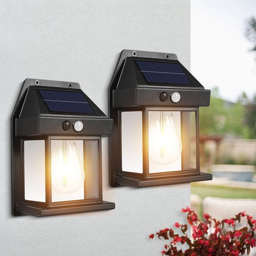 Solar-powered lamp