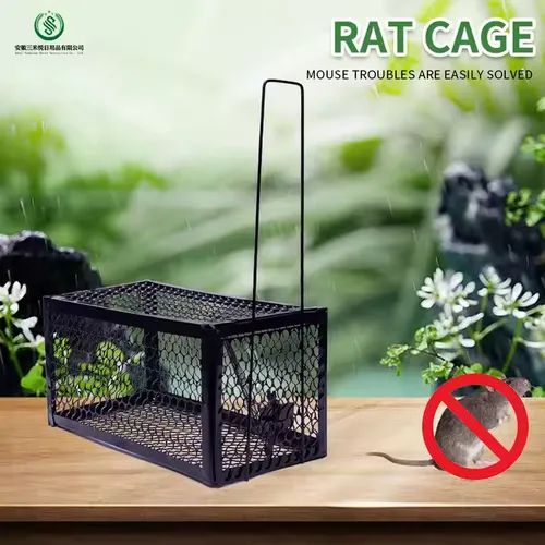 High Quality Mouse Catching Cage Iron Durable Mouse Trap Cage Live Catching Rats