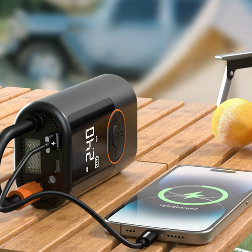 ✨Last Day 49% OFF - Multifunctional Portable Tire Air Pump⭐