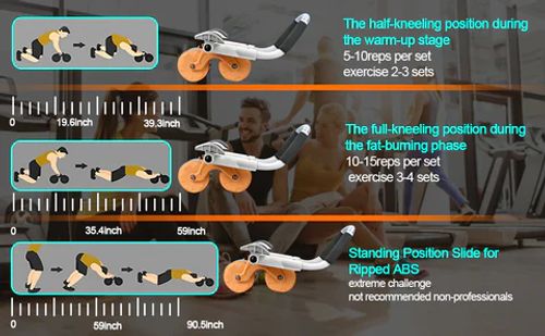 Automatic Ab Roller System, Get Perfect Abs