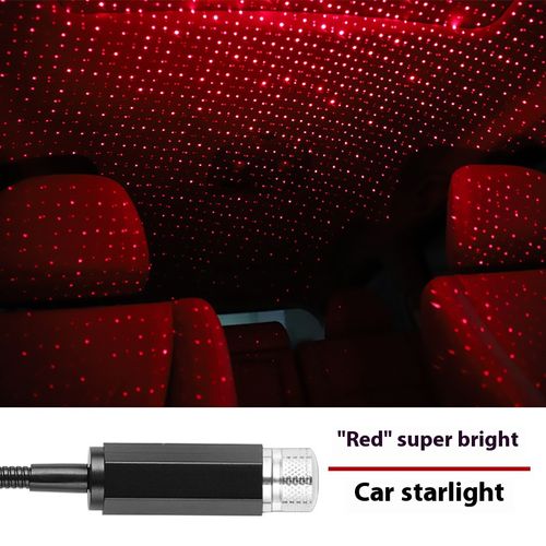 Car Star Light Gypsy USB Car Laser Light Atmosphere Light Indoor Outdoor Projection Light Car Atmosphere