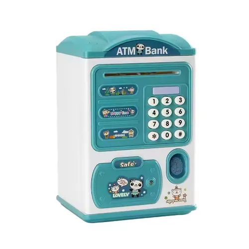 Electronic Money Coin Banks with Password & Fingerprint Protection