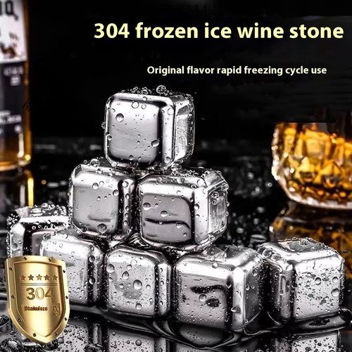 Crafted for connoisseurs, these sleek cubes chill your drink instantly without dilution, preserving the bold flavors and aromas you love.