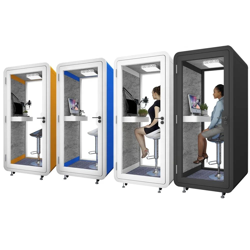 Multifunction Soundproof telephone booth Office phone booth movable soundproof office acoustic booth meeting pod home office pod