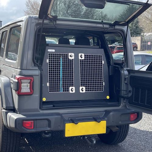 Low MOQ and Customized Dog Portable Metal Cage Kennels Manufacturer Jeep Wrangler | 2018-Present | Dog Travel Crate | The DT 5