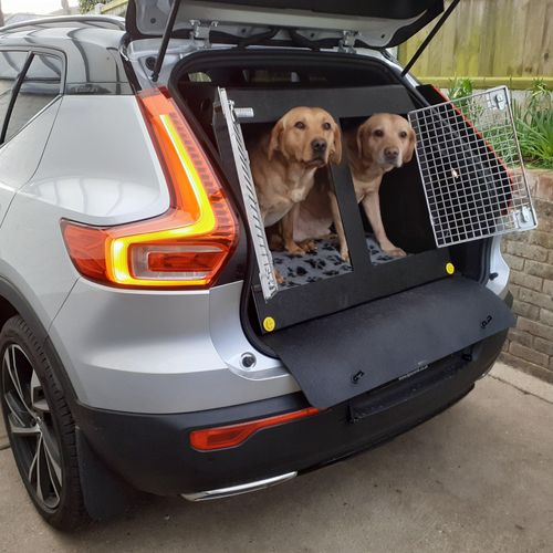 Commercial Dog Kennel Manufacturers Volvo XC40 (2018 - Present) Dog Car Travel Crate- DT Box