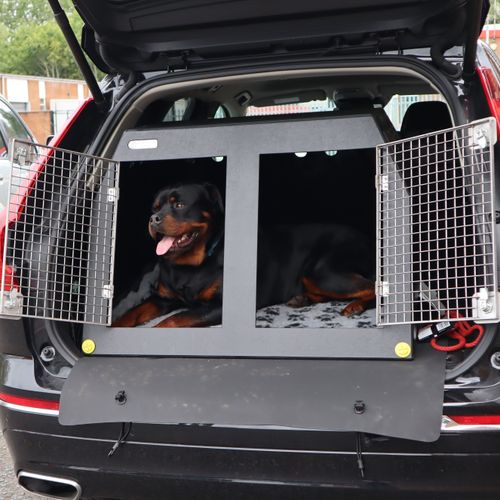 Commercial Dog Kennel Manufacturers Volvo XC60 | 2018-Present | Dog Travel Crate | The DT 4