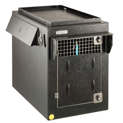 Commercial Dog Kennel Manufacturers Dog Travel Crate for Pickups | DT 500 with All Weather Kit