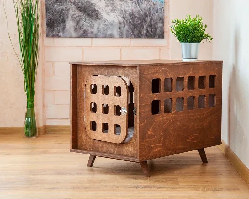 Modern Dog Bed Indoor Dog Crate Indoor