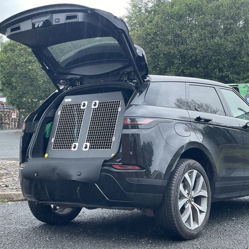 Commercial Dog Kennel Manufacturers Range Rover Evoque | 2018-Present | Dog Travel Crate | The DT 9